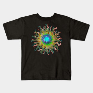 Colorful Sun Rays Kids T-Shirt